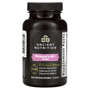 Ancient Nutrition, Ancient Multi，適合 40 歲以上女性，90 粒膠囊