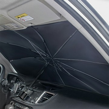 汽車鈦銀前擋遮陽傘 車用遮陽傘 前檔遮陽板 車窗遮陽 車子遮陽 汽車防曬 汽車防曬 汽車百貨【CV0150】普特汽車精品