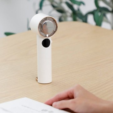 高速製冷手持風扇 白色