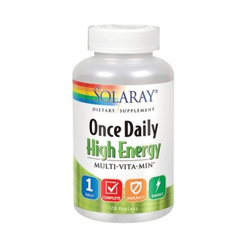 Once Daily High Energy 120 Caps by Solaray