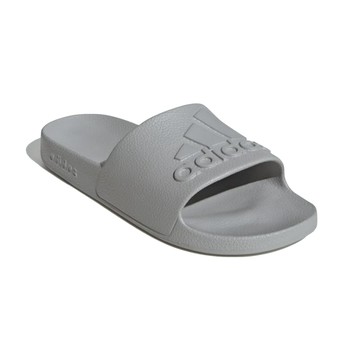 adidas 拖鞋 ADILETTE AQUA 愛迪達 男女款 運動拖鞋 防水拖鞋 輕量拖鞋 一體成形 防水 舒適 灰色
