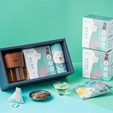【茶立方】熊纖盈油切綠茶禮盒｜台灣茶葉限定的新纖滋味🔥｜限量發售💥售完即止❗