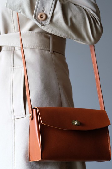 都會風肩包【大地棕】