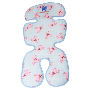 絲涵 嬰兒手推車安全椅透氣柔軟涼墊  1個  顏色隨機