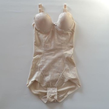 連體塑身衣強壓緊身收腹提臀一片式無痕束腰美背產后美體小胸鋼圈