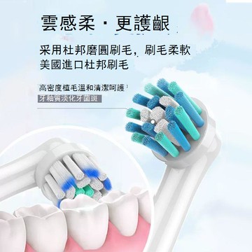 適配OralB歐樂B電動牙刷頭歐樂比D12 D16  3757 3709 P2000替換頭 b7172