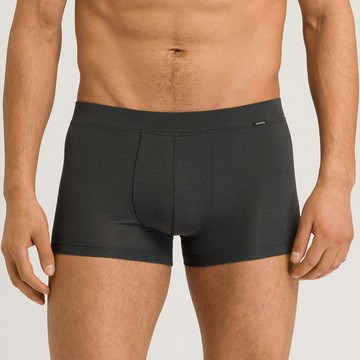 【HANRO】Natural Function貼身四角男內褲 S-L (暗夜灰)