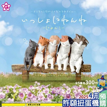 【許願扭蛋機】『現貨』 一起睡吧動物公仔 貓咪篇 全5種 扭蛋 轉蛋 YELL 貓 貓咪 睡覺 公仔