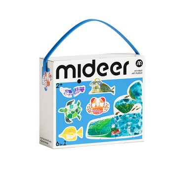 【MiDeer】六合一拼圖-海洋世界 6936352514633