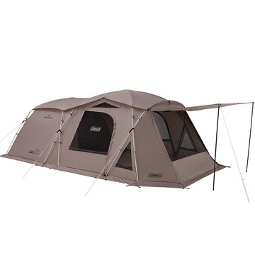Coleman TOUGH 2-ROOM DX灰咖啡 / CM-07040(露營帳篷 客廳帳 寢室帳 一房一廳)