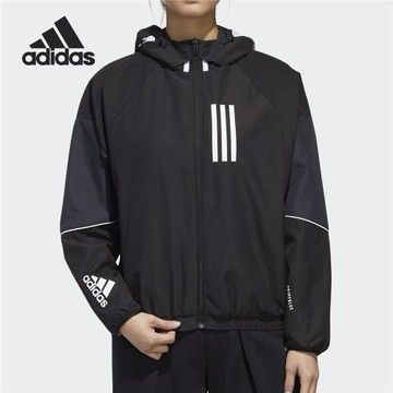Adidas GF0142寬松拉鏈運動訓練