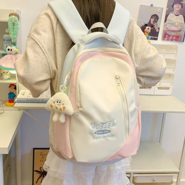 12.31花曦家新品 高中學生雙肩包女背包冬高顏值書包初中女大學生