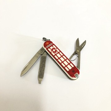 ［沐沐屋］victorinox 維氏 58mm 經典七用瑞士刀 倫敦旅行 0.6223