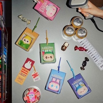 ✿AREA.TOY✿ 盲盒-怪味便利店 捏捏掛件