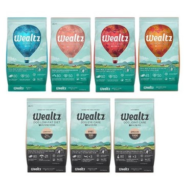 Wealtz維爾滋-1.2kg(300g*4EA) 天然無穀寵物糧 幼犬/成犬/中高齡犬食譜 (購買第二件贈送寵物玩具x1包)