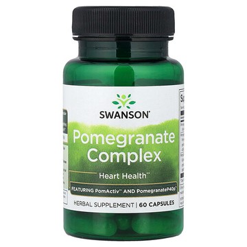 Swanson Vitamins, 石榴複合物，60 粒膠囊