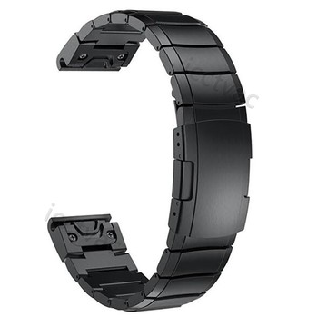【免運】佳明錶帶Garmin Fenix 3 5 5X  5S輕鬆快速安裝更換智能手錶豪華不銹鋼20 22 26mm