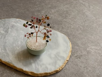 茹梅克隆賽德 淨化之石 彩碧璽水晶樹【能量水晶守護者】