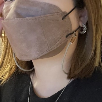 台灣現貨｜手工編織可調長度口罩掛繩