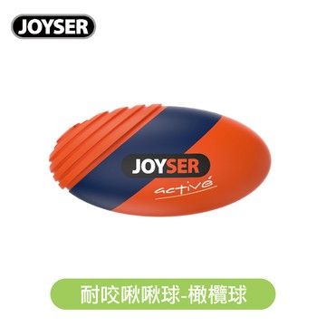 【JOYSER】耐咬啾啾球-橄欖球