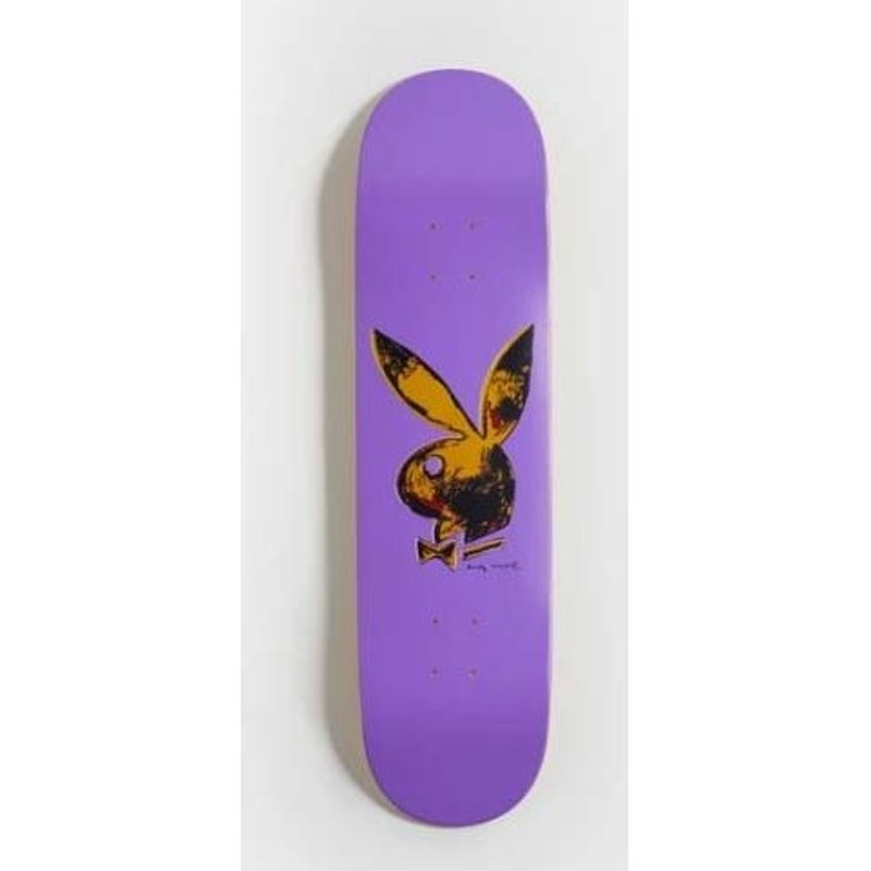 Playboy Andy Warhol Violet Skateboard サイズ：8.25インチ 