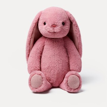 MC HUGS 桔梗粉微笑來瑞特兔 25CMToysRUs玩具反斗城