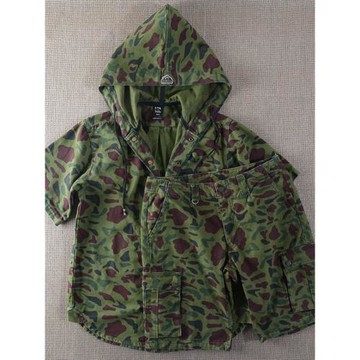 重磅推薦！高克迷彩！夏季男士工廠剪標新款多口袋工裝短褲夾克潮