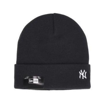 New Era 毛帽 Mini Logo Yankees 紐約洋基 帽子 反折帽沿 深藍 NE60691117