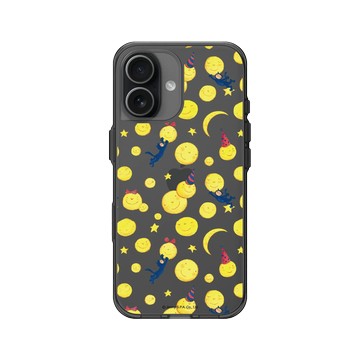 iPhone 17 Clear (相機按鈕) 酷墨灰 - 幾米 Jimmy Liao - 月亮忘記了-繽紛