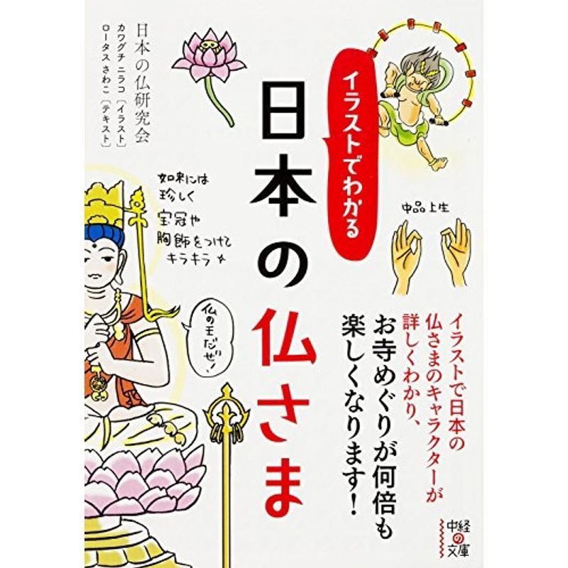 イラストでわかる 日本の仏さま (文庫)