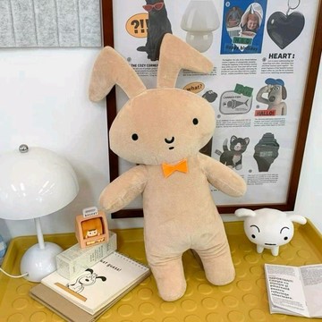 即日發貨🎁妮妮的兔子 蠟筆小新兔子 妮妮出氣娃娃 挨揍兔玩偶抱枕 小新周邊 壓力發洩 交換禮物 閨蜜禮物 惡趣味禮物蠟