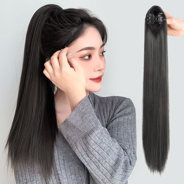 【巴黎精品】長假髮假馬尾-抓夾款高馬尾蓬鬆直髮女髮飾12款a1cs17