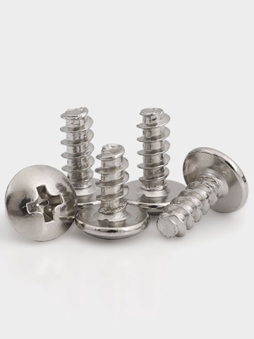 M3.5M4M5 304不銹鋼大扁頭平尾自攻螺絲釘蘑菇頭平尾自攻螺釘子