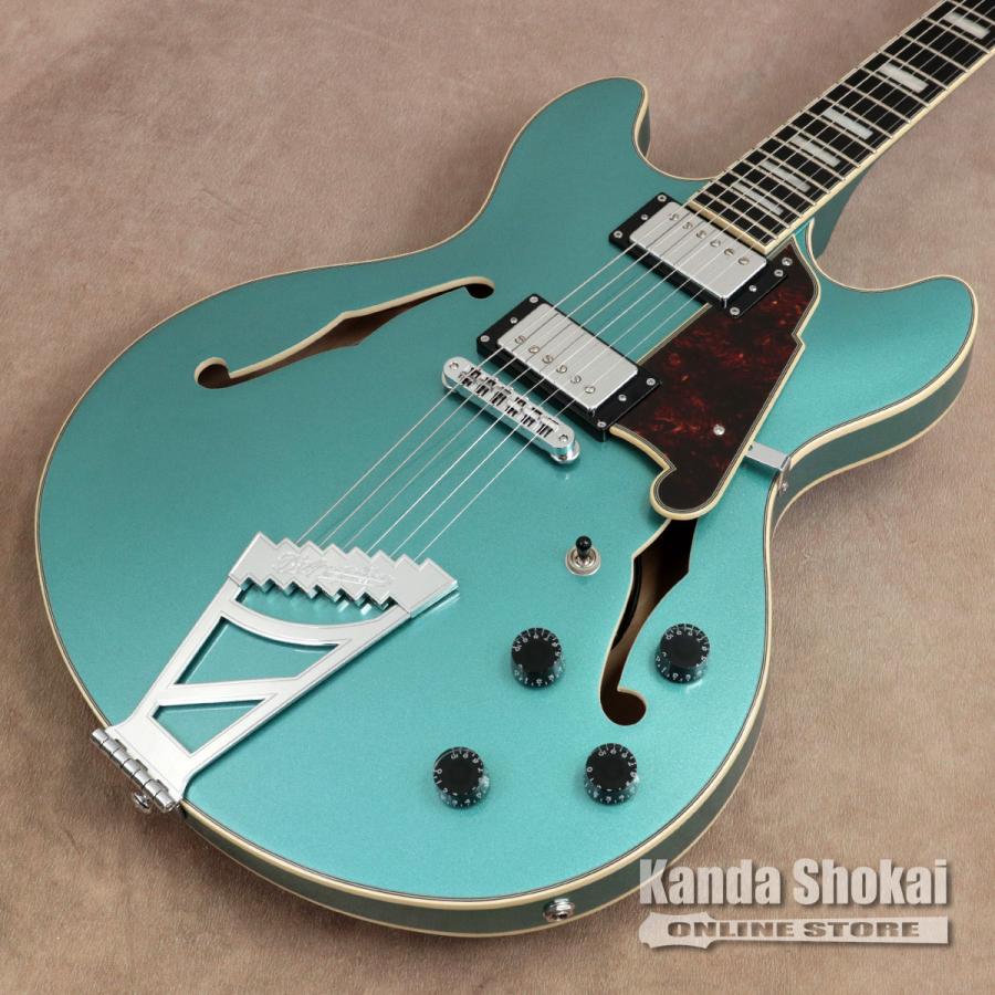 D'Angelico ディアンジェリコ  エレキギター Premier DC Stairstep, Ocean Turquoise