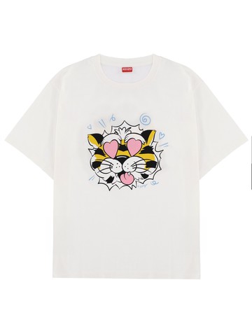 kenzo "kenzo wild tiger" t-shirt