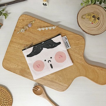 Sunny Bag x 阿泥空空-阿泥空空經典拉鍊小包