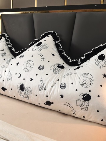 北歐ins床頭板雙人大靠背臥室榻榻米軟包靠墊可拆洗網紅靠枕護腰