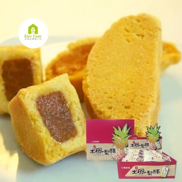 台灣親親土鳳梨酥(蛋奶素) 土鳳梨酥─台灣造型(40g/個，每盒20個)