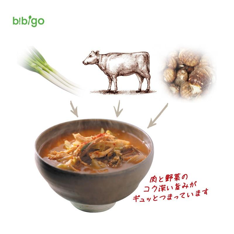 bibigo 韓飯 ユッケジャンスープ 500g 1~2人前 ビビゴ ユッケジャン