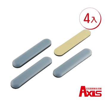 《艾克思》家具鐵弗龍防刮腳墊75x15mm_4入