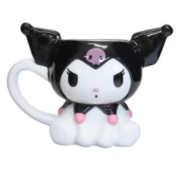 小禮堂 酷洛米 造型馬克杯 200ml (全身坐姿款)