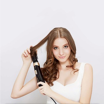 【免運】電吹風梳邊吹邊卷木梳吹風筒一體式 PRITECH/匹奇