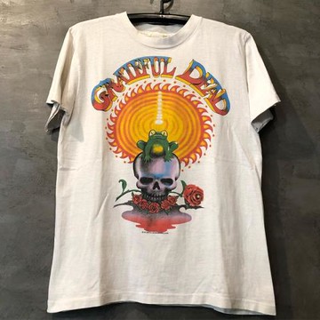 Grateful Dead美國迷幻搖滾感恩而死樂隊短袖vintage男女潮流T恤