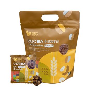 MOS摩斯漢堡 高纖燕麥餅(18gx10包) 粗味(香濃可可/鹽之花/香蔥)-全素/五辛素