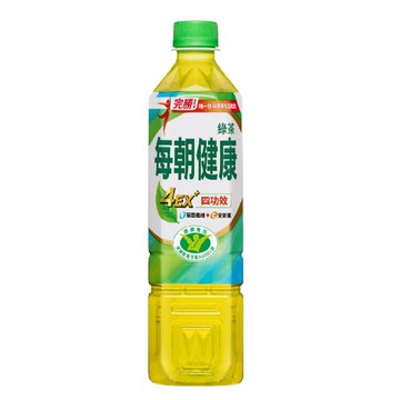 每朝健康 無糖綠茶650mlx24入/箱(EX健康四認證)
