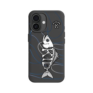 iPhone 16 SolidX 黑 - KID - 魚骨KID