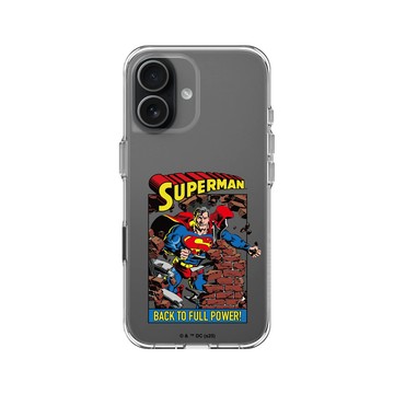 iPhone 17 Clear Case（相機按鈕） 透明 - Superman - Superman-殺出重圍