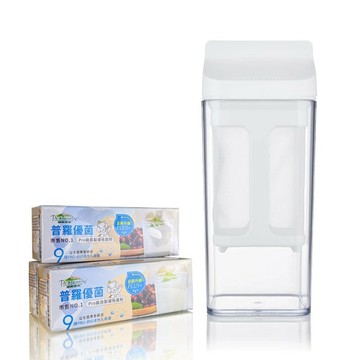 普羅生技~優格菌12包/盒x3盒+優格乳酪盒1000ml/個x1個 ~特惠中~