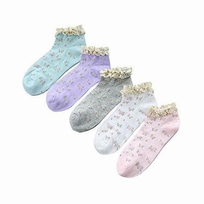 White Fang ホワイトファング ソックス 靴下 レース フリル 花柄 ショート くつ下 かわいい おしゃれ レディース S 通販 Lineポイント最大get Lineショッピング