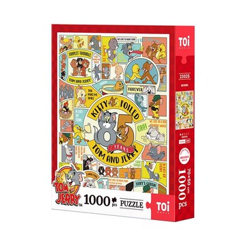 TOi圖益湯姆貓傑利鼠 我們的回憶 1000片拼圖 卡通動漫桌遊禮物